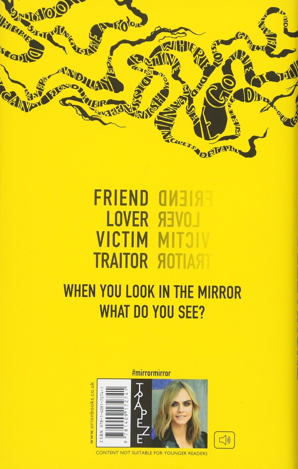 Mirror, Mirror - Cara Delevingne (Trapeze - Hardcover) book collectible [Barcode 9781409172741] - Main Image 2