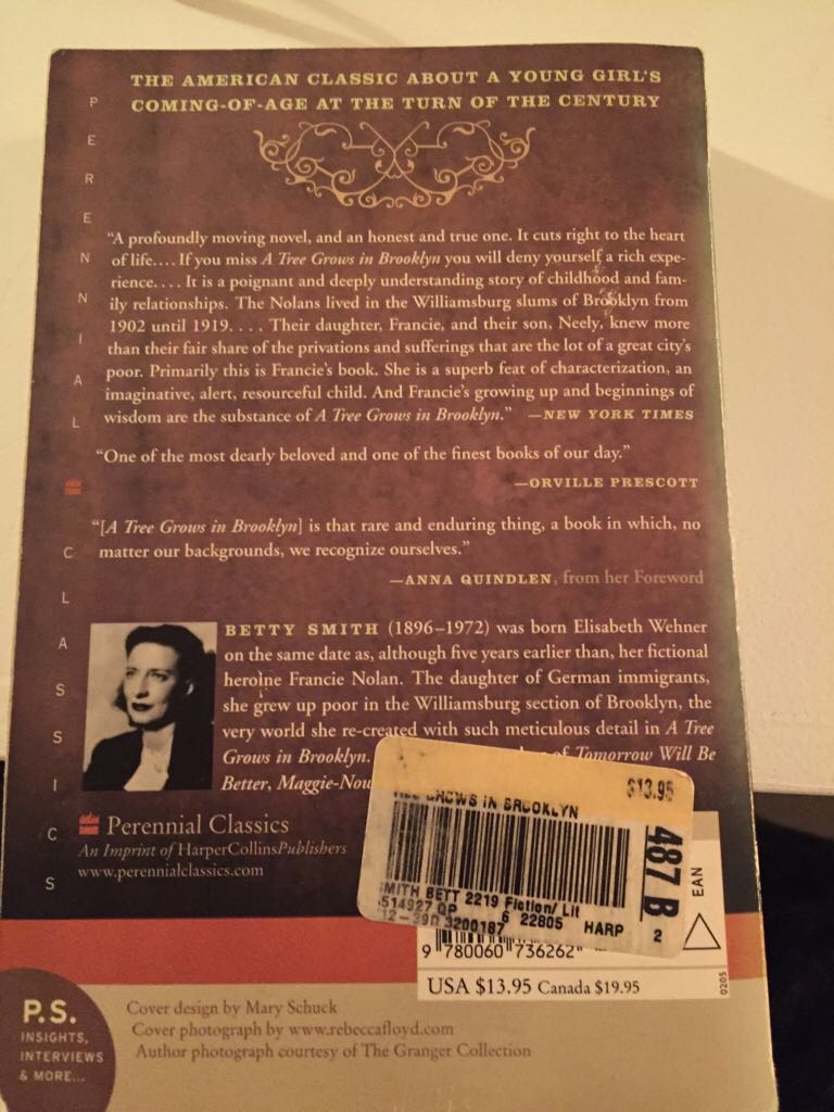 A Tree Grows In Brooklyn - Betty Smith book collectible - Main Image 2