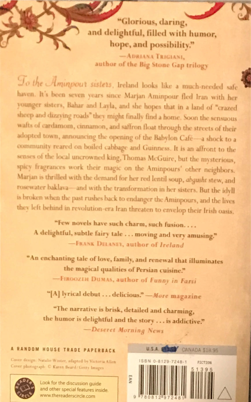 Pomegranate Soup - Marsha Mehran (Random House Incorporated) book collectible [Barcode 9780812972481] - Main Image 2