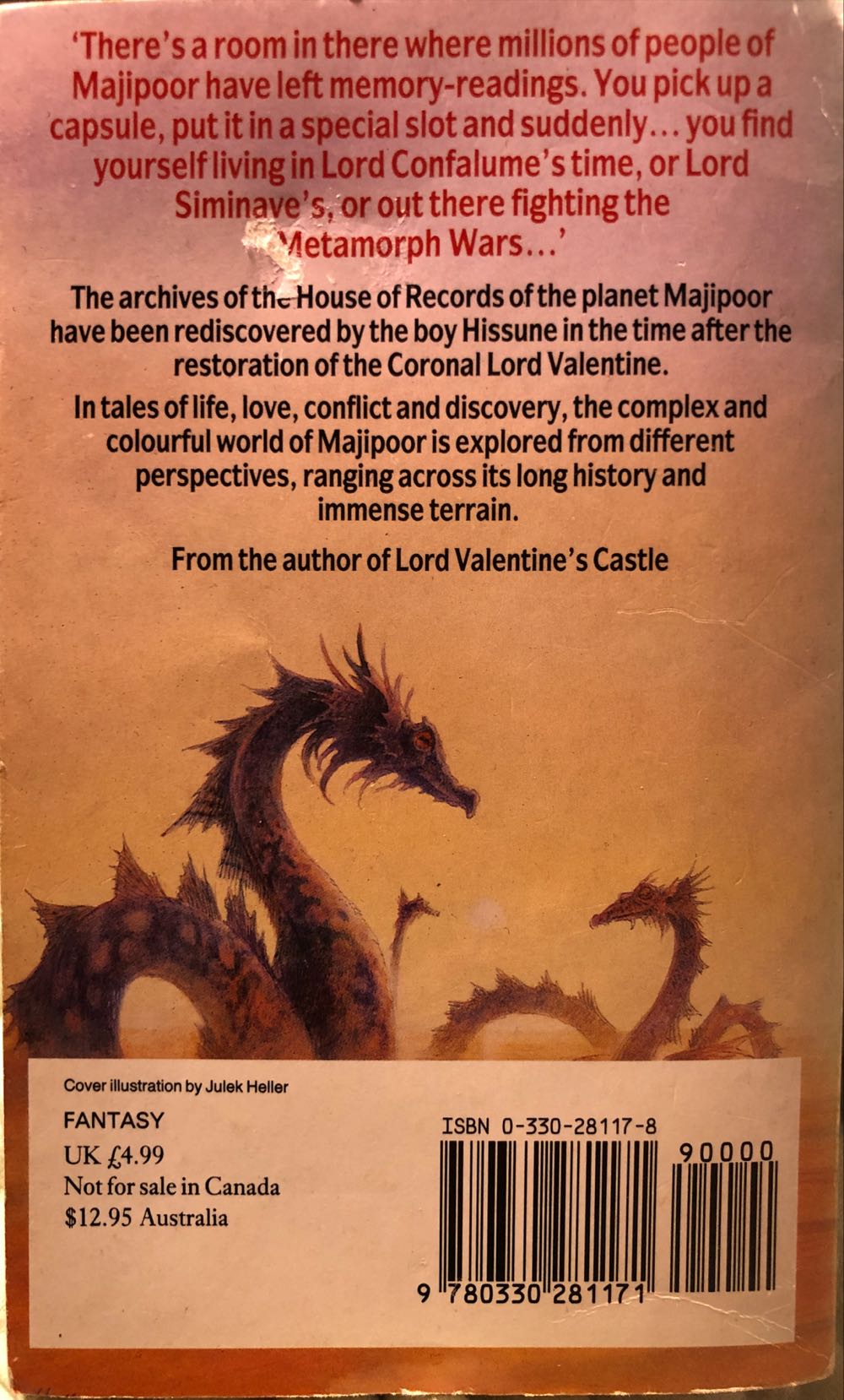 Majipoor Chronicles - Robert Silverberg (Pan - Paperback) book collectible [Barcode 9780330281171] - Main Image 2