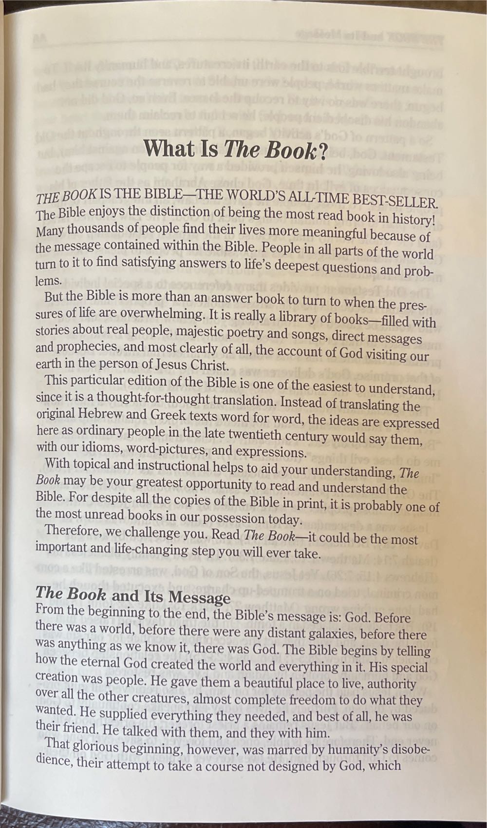 The Book - God (Tyndale House Pub - Paperback) book collectible [Barcode 9780842332859] - Main Image 4