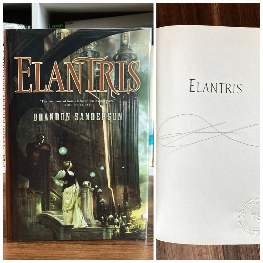 Elantris - Brandon Sanderson (Tor Books - Hardcover) book collectible [Barcode 9780765311771] - Main Image 2