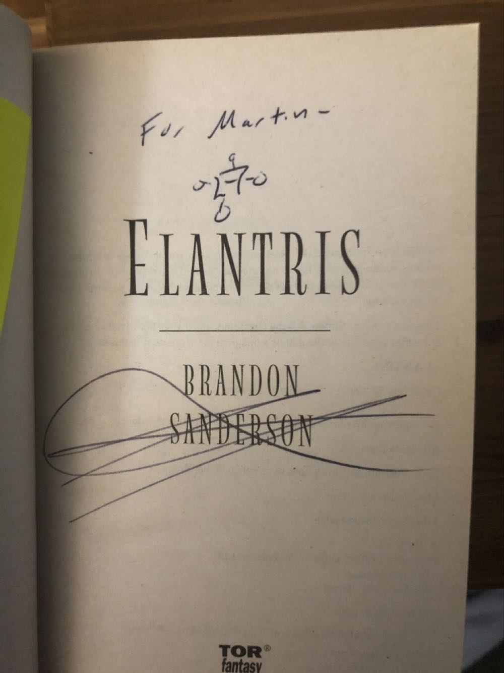Elantris - Brandon Sanderson (Tor Fantasy - Paperback) book collectible [Barcode 9780765350374] - Main Image 2