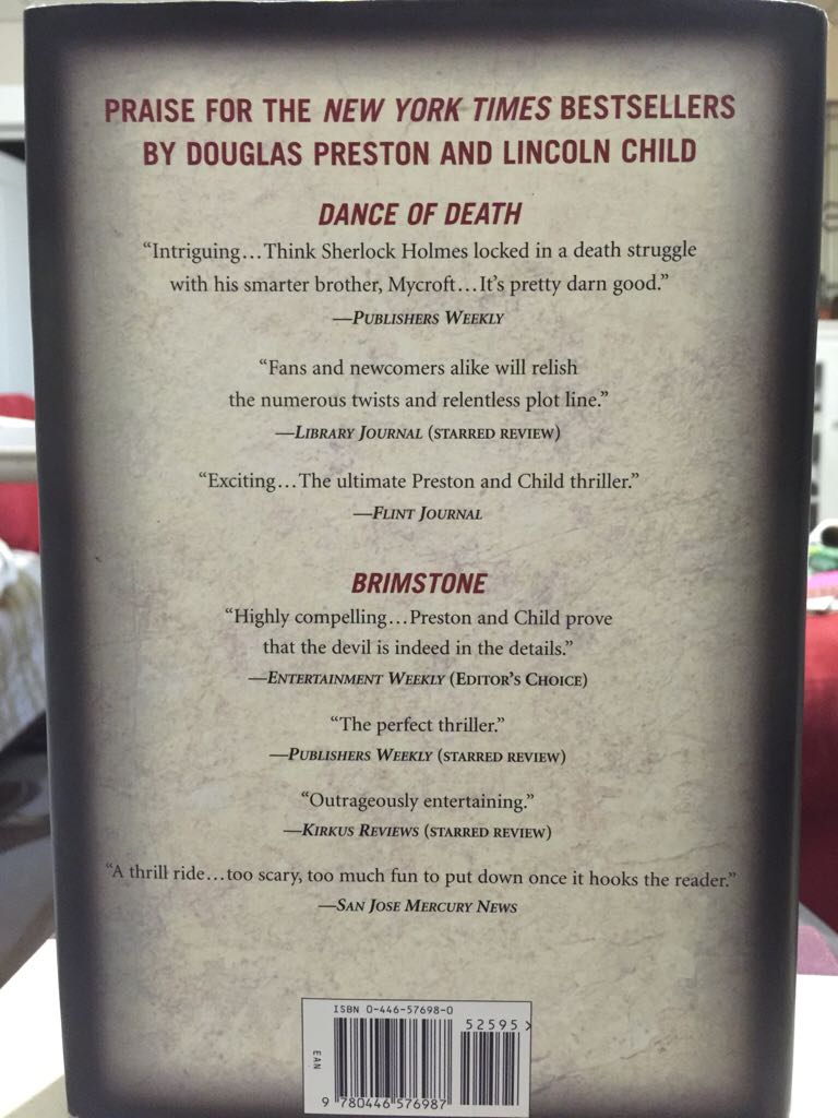 The Book of the Dead - Douglas Preston (Warner Books - Hardcover) book collectible [Barcode 9780446576987] - Main Image 2