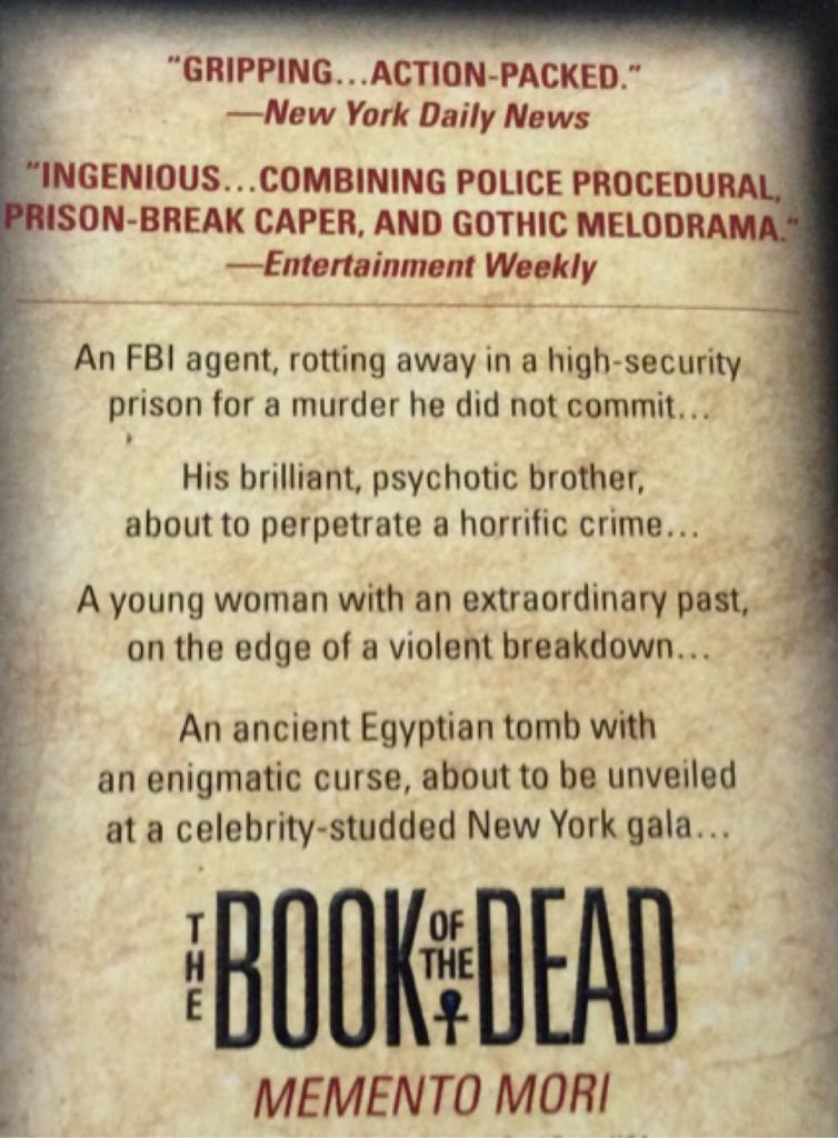 The Book of the Dead - Douglas Preston (Flat - Paperback) book collectible [Barcode 9780446618502] - Main Image 2