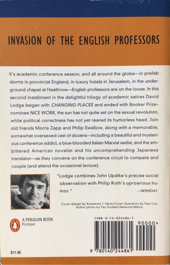 Small World: An Academic Romance - David Lodge (Penguin Group USA - Kindle) book collectible [Barcode 9780140244861] - Main Image 2
