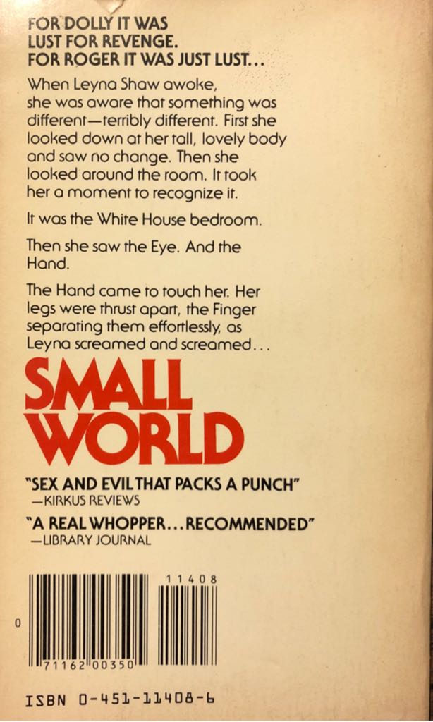 Small World - Tabitha King (Signet - Paperback) book collectible [Barcode 9780451114082] - Main Image 2