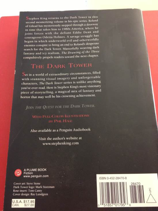 The Dark Tower 2: The Drawing Of The Three (PluPB3ed) - Stephen King (Plume - Paperback) book collectible [Barcode 9780452284708] - Main Image 2