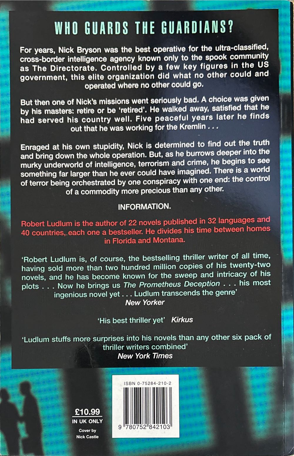 The Prometheus Deception - Robert Ludlum (Orion - Paperback) book collectible [Barcode 9780752842103] - Main Image 2