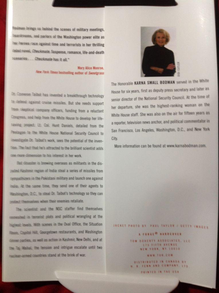 Checkmate  (Forge - Hardcover) book collectible - Main Image 2