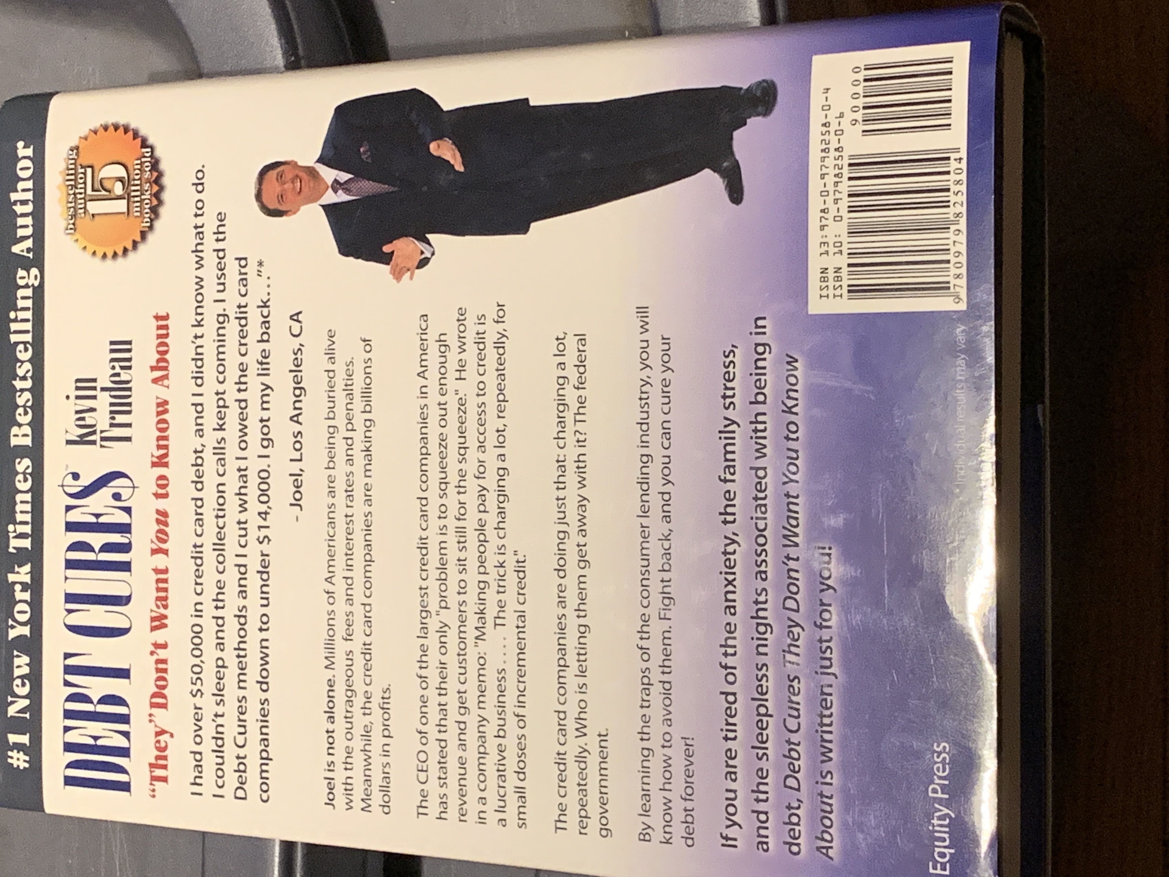 Debt Cures ”They” Dont Want You to Know About-10: 0979825806-13: - Kevin Trudeau (Equity Press - Hardcover) book collectible [Barcode 9780979825804] - Main Image 2