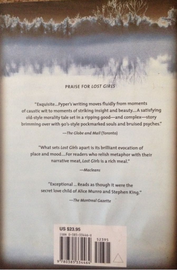 Lost Girls  - Andrew Pyper (Delacorte Press - Hardcover) book collectible [Barcode 9780385334464] - Main Image 2