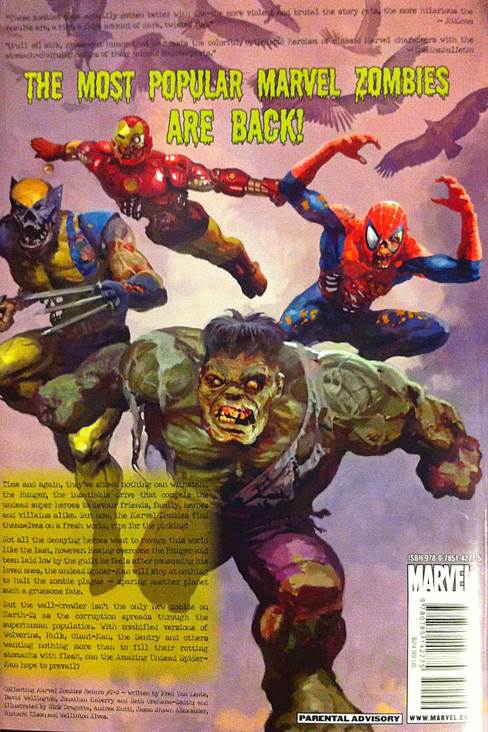 Marvel Zombies Return - Nick Dragotta (Diamond [distributor] - Hardcover) book collectible [Barcode 9780785142775] - Main Image 2