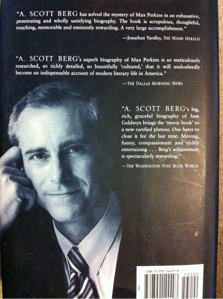 Lindbergh - A. Scott Berg (G. P.  Putnam’s Sons - Hardcover) book collectible [Barcode 9780399144493] - Main Image 2