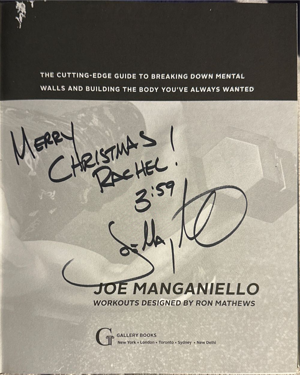 Evolution - Joe Manganiello (Simon and Schuster - Hardcover) book collectible [Barcode 9781476716701] - Main Image 3