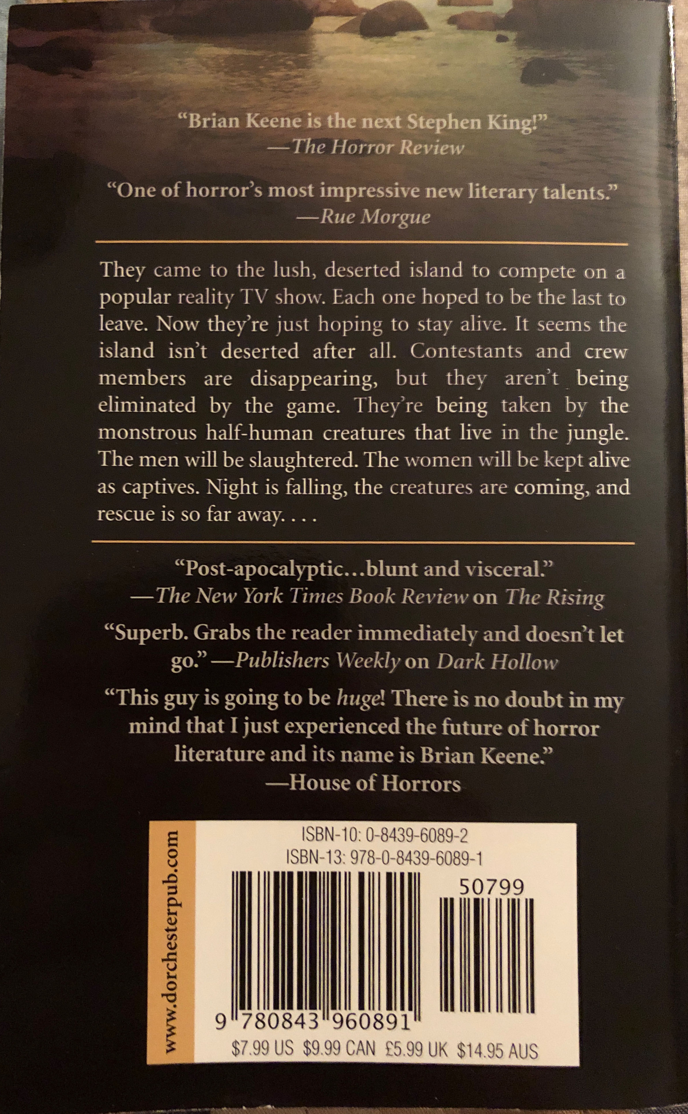 Castaways - Brian Keene (Leisure - Paperback) book collectible [Barcode 9780843960891] - Main Image 2