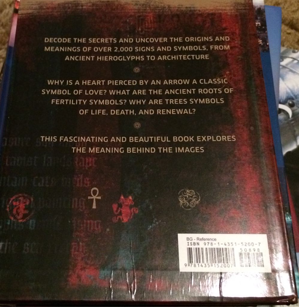 Signs & Symbols: An Illustrated Guide to Their Origins and Meanings - Philip Wilkinson (Metro Books - Paperback) book collectible [Barcode 9781435152007] - Main Image 2