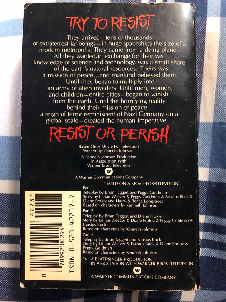 V - A.C. Crispin (Pinnacle Books - Paperback) book collectible [Barcode 9780523422374] - Main Image 2