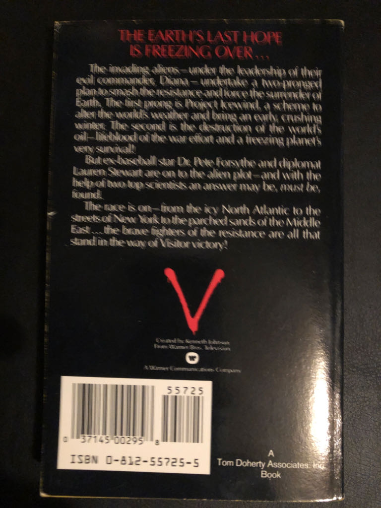 V: Path To Conquest - Howard Weinstein (Tor - Paperback) book collectible [Barcode 9780812557251] - Main Image 2