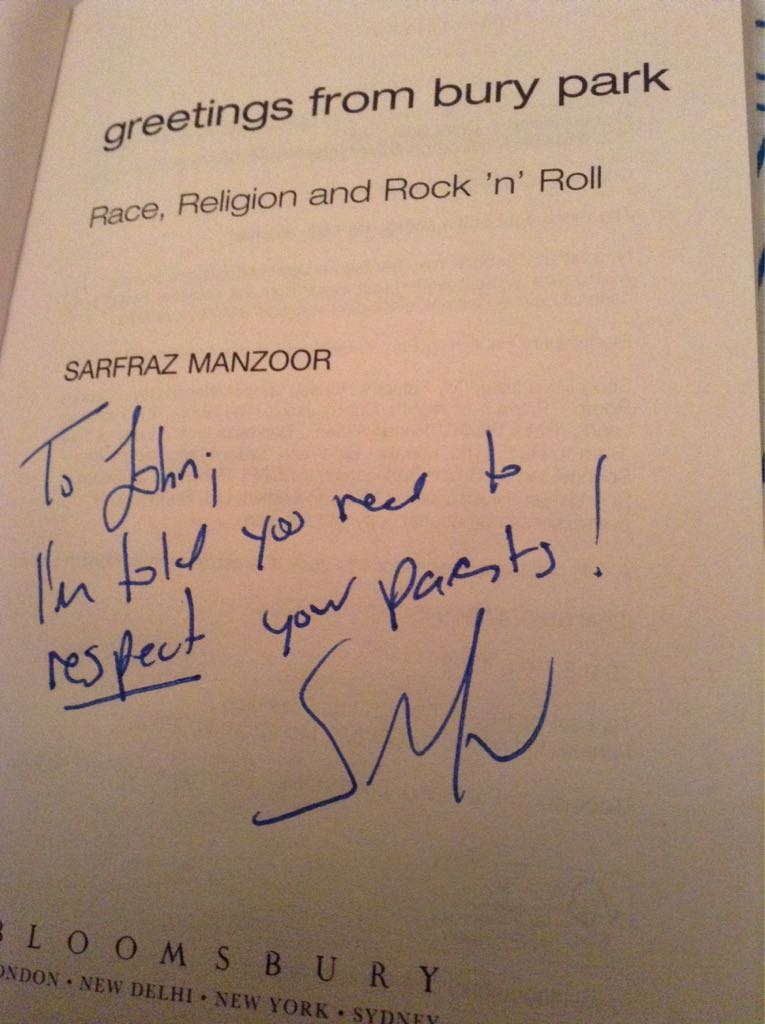 Greetings From Bury Park - Sarfraz Manzoor (Bloomsbury Publishing UK - Paperback) book collectible [Barcode 9780747592945] - Main Image 2