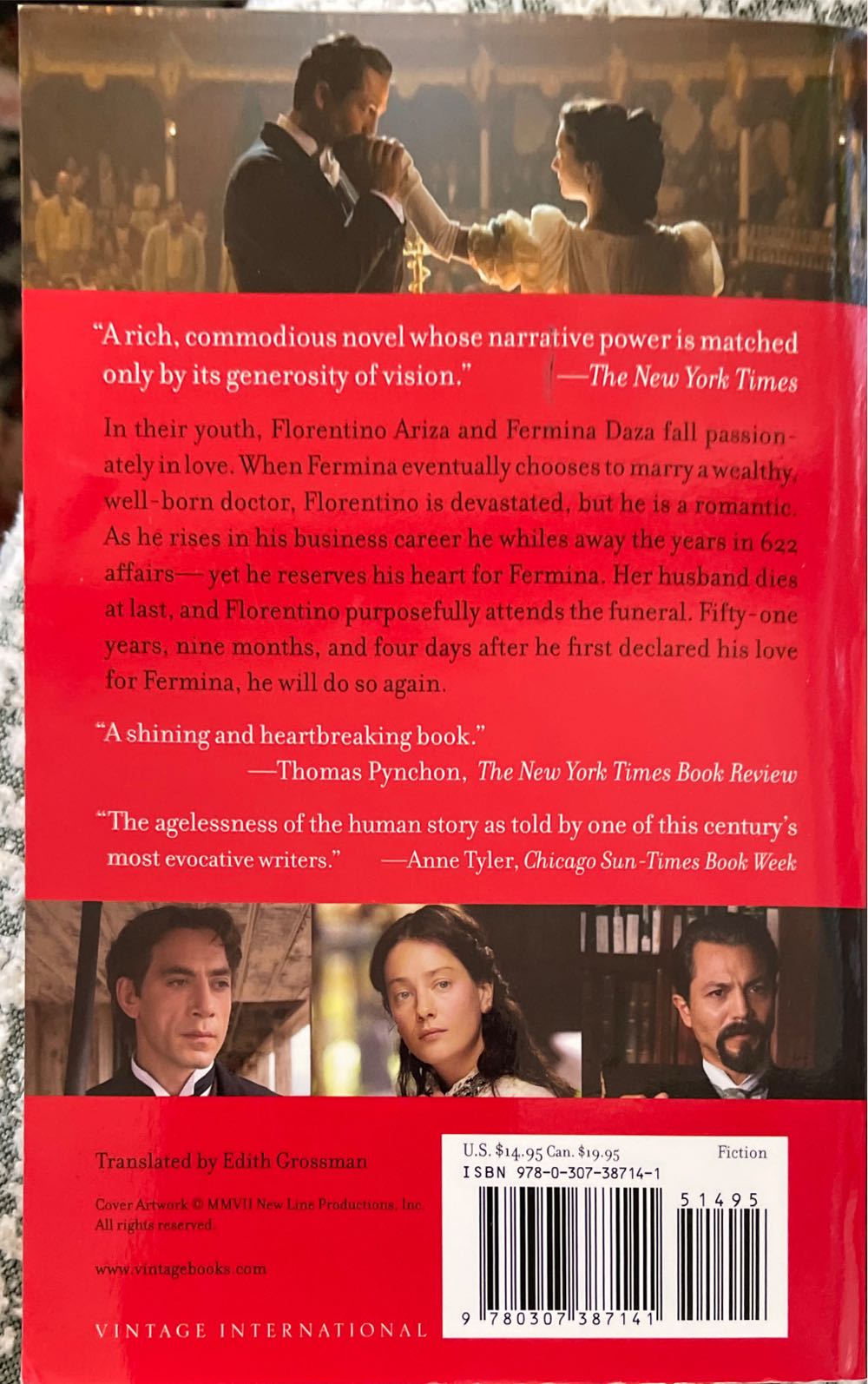 Love in the Time of Cholera - Gabriel Garcia Marquez (- Paperback) book collectible [Barcode 9780307387141] - Main Image 2