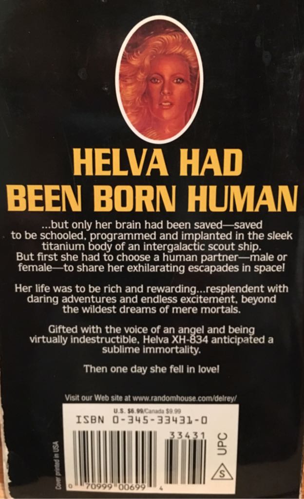 BBS1:The Ship Who Sang - Anne McCaffrey (Del Rey Science Fiction - Hardcover) book collectible [Barcode 9780345334312] - Main Image 2