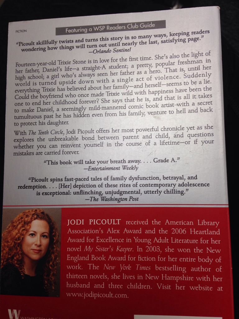 The Tenth Circle - Jodi Picoult (. - Paperback) book collectible [Barcode 9780743496711] - Main Image 2