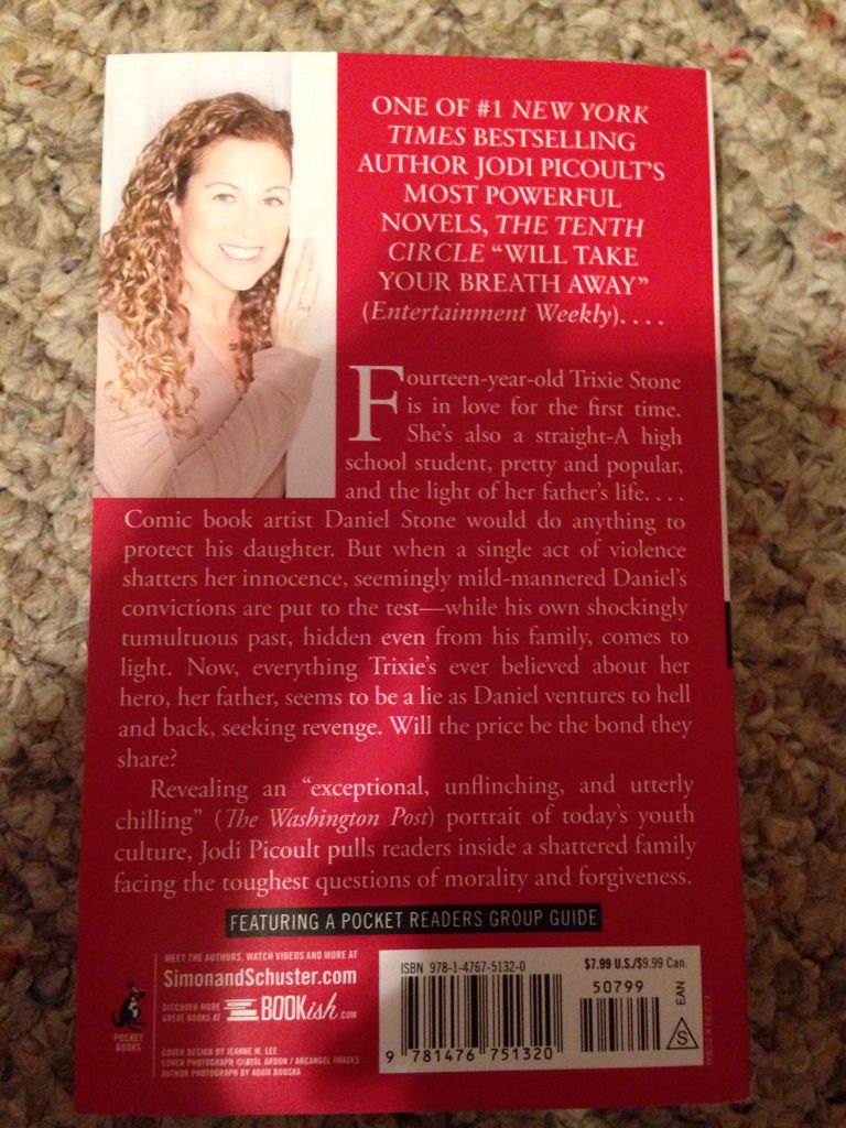 The Tenth Circle - Jodi Picoult (Simon and Schuster - Paperback) book collectible [Barcode 9781476751320] - Main Image 2