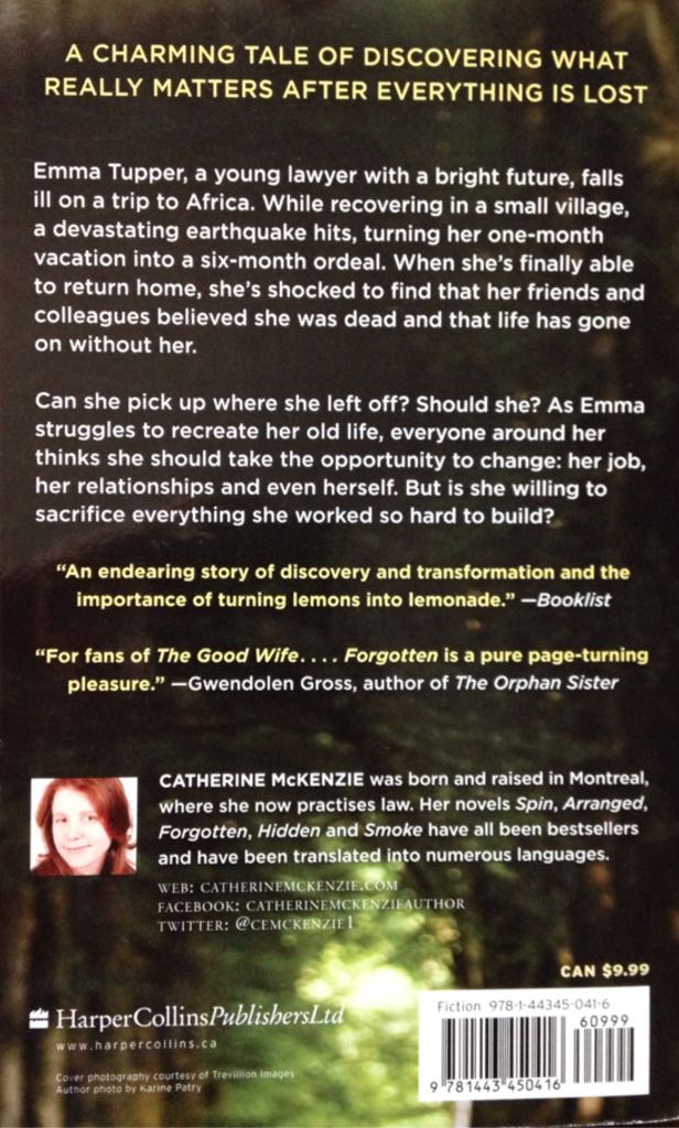 Forgotten  - Don & (HarperCollins Publishers) book collectible [Barcode 9781443450416] - Main Image 2