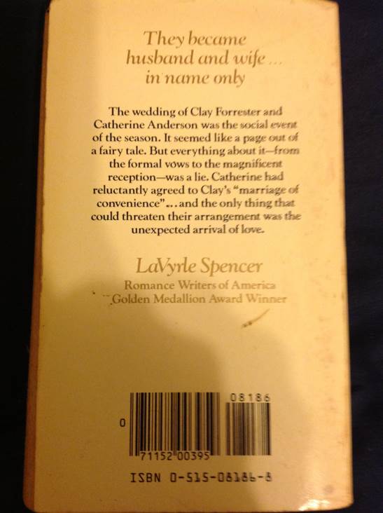 Separate Beds  - Spencer, LaVyrle (Jove) book collectible - Main Image 2