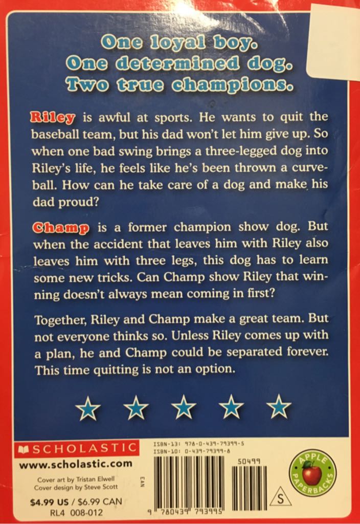 Champ - Marca (Apple Paperbacks - Paperback) book collectible [Barcode 9780439793995] - Main Image 2