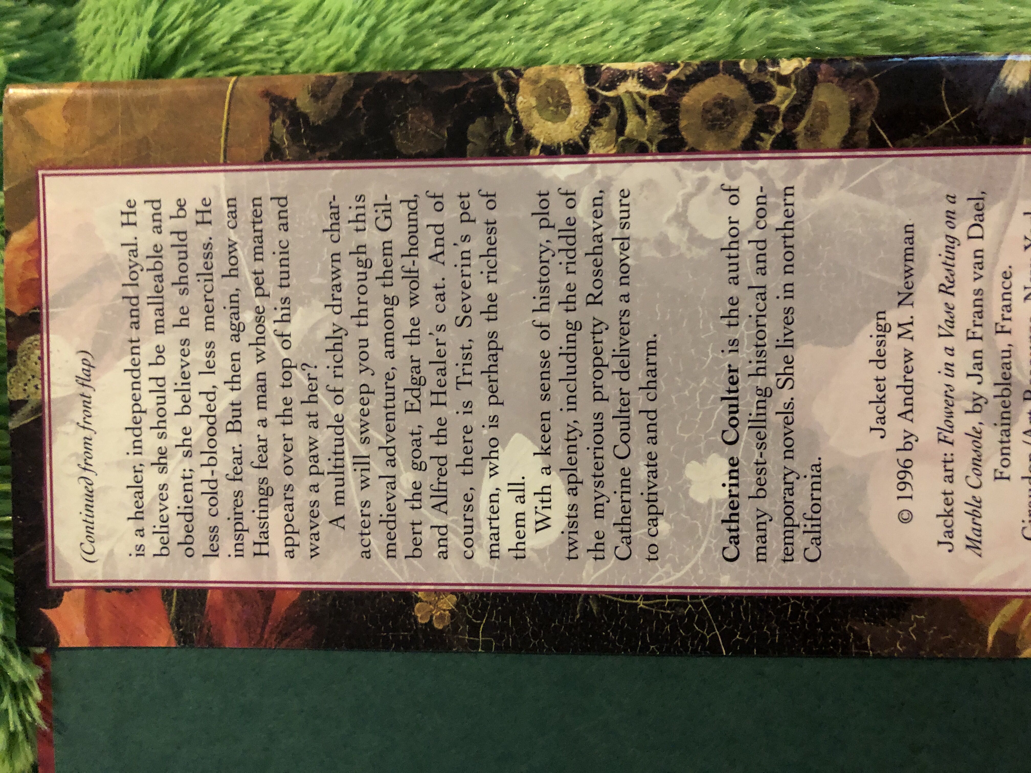 Catherine Coulter: Song Novels #5: Rosehaven - Catherine Coulter (G.P. PUTNAM’s Sons - Hardcover) book collectible [Barcode 9780399141430] - Main Image 3