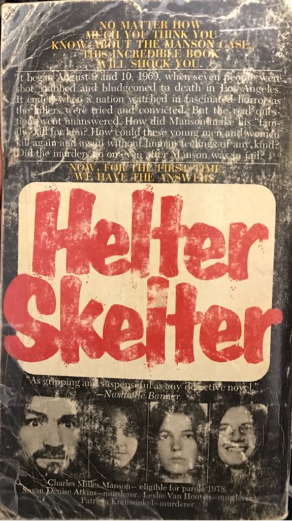 Helter Skelter - Vincent Bugliosi (Bantam Books - Paperback) book collectible [Barcode 9780553574357] - Main Image 2