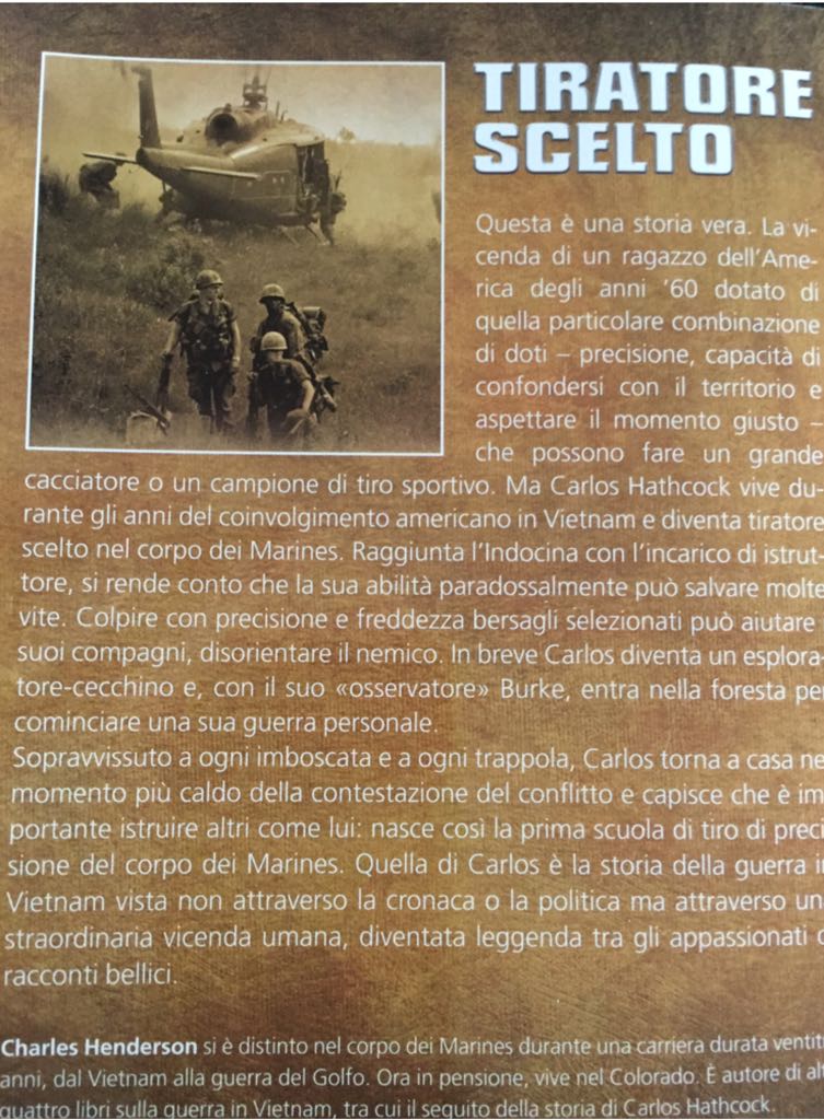 Tiratore scelto - Charles Henderson (Edizione Tea) book collectible [Barcode 9788850217588] - Main Image 2