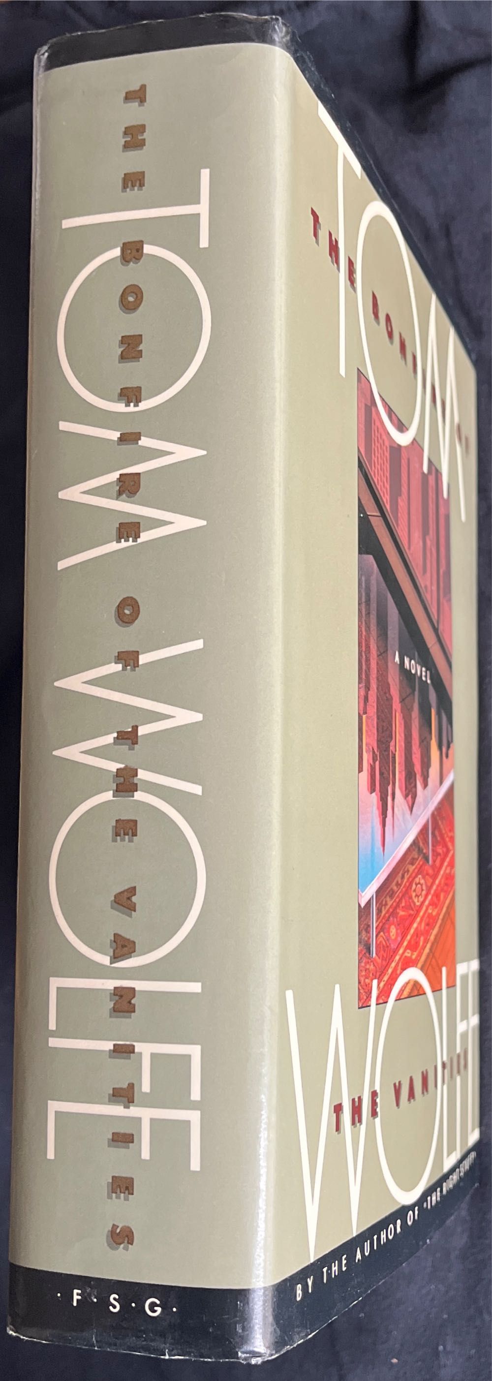 The Bonfire of the Vanities - Tom Wolfe (Farrar Straus Giroux - Hardcover) book collectible [Barcode 9788252538526] - Main Image 3