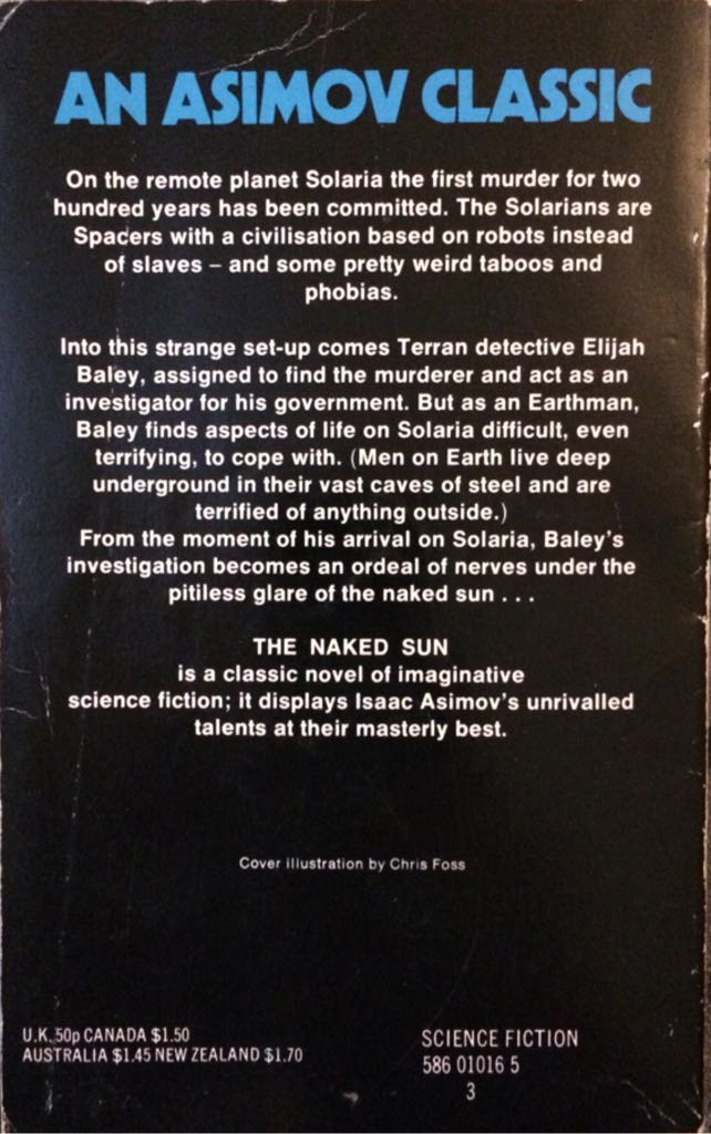 Ο Γυμνός Ήλιος - Isaac Asimov (ΚΑΚΤΟΣ - Paperback) book collectible [Barcode 9780345330314] - Main Image 2