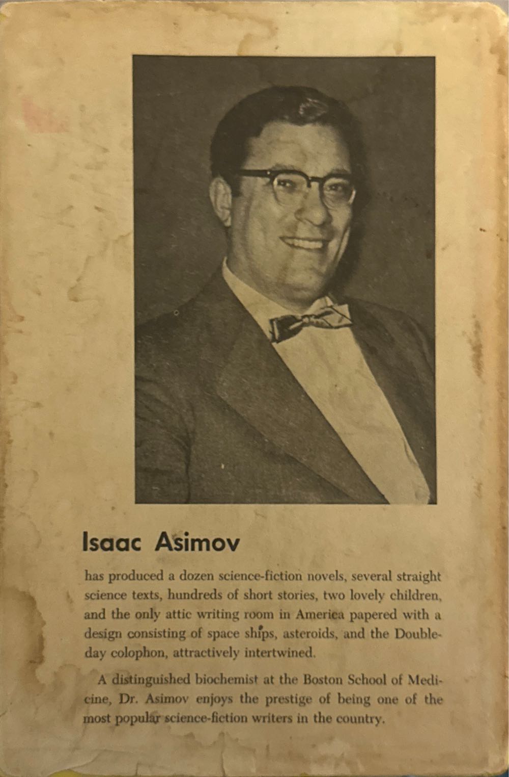 The Naked Sun - Isaac Asimov (Doubleday Science Fiction - Hardcover) book collectible - Main Image 2