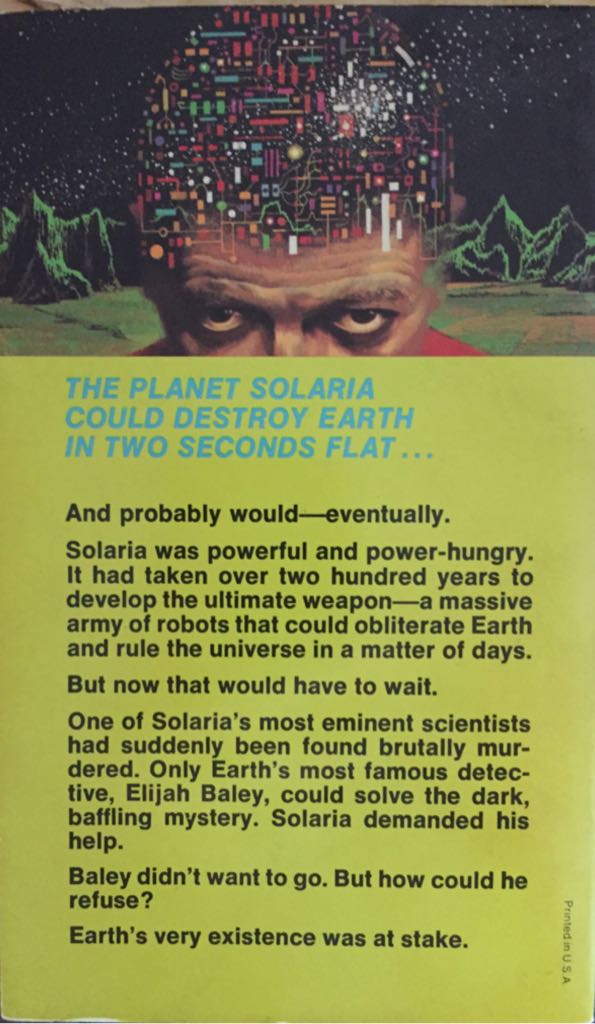 The Naked Sun  (A Fawcett Crest Book - Paperback) book collectible - Main Image 2