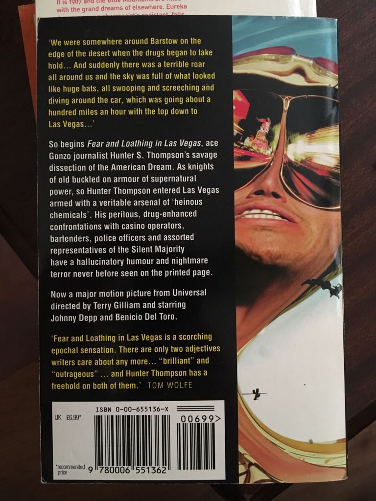 Fear And Loathing In Las Vegas - Hunter S. Thompson (Flamingo - eBook) book collectible [Barcode 9780006551362] - Main Image 2