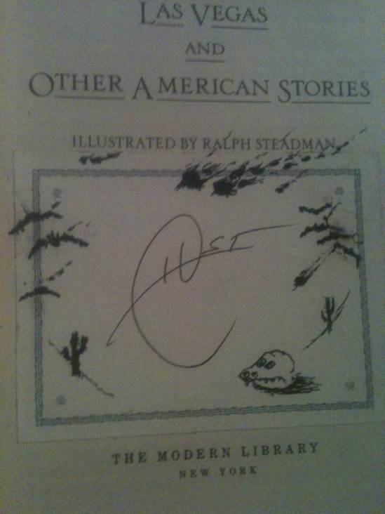 Fear And Loathing In Las Vegas; 50th Anniversary Edition - Hunter S. Thompson (Vintage - Paperback) book collectible [Barcode 9780679785897] - Main Image 2