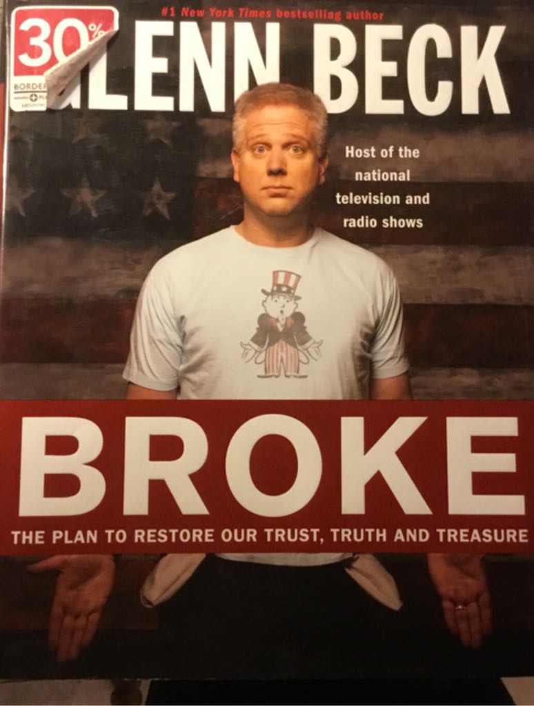 Broke - Glenn Beck (Simon and Schuster) book collectible - Main Image 1