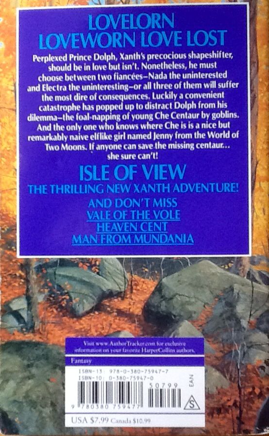 Xanth #13: Isle Of View - Piers Anthony (Avon Books - Paperback) book collectible [Barcode 9780380759477] - Main Image 2