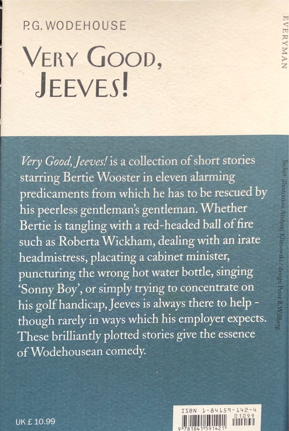 Very Good, Jeeves! - P. G. Wodehouse (Everyman - Hardcover) book collectible [Barcode 9781841591421] - Main Image 2
