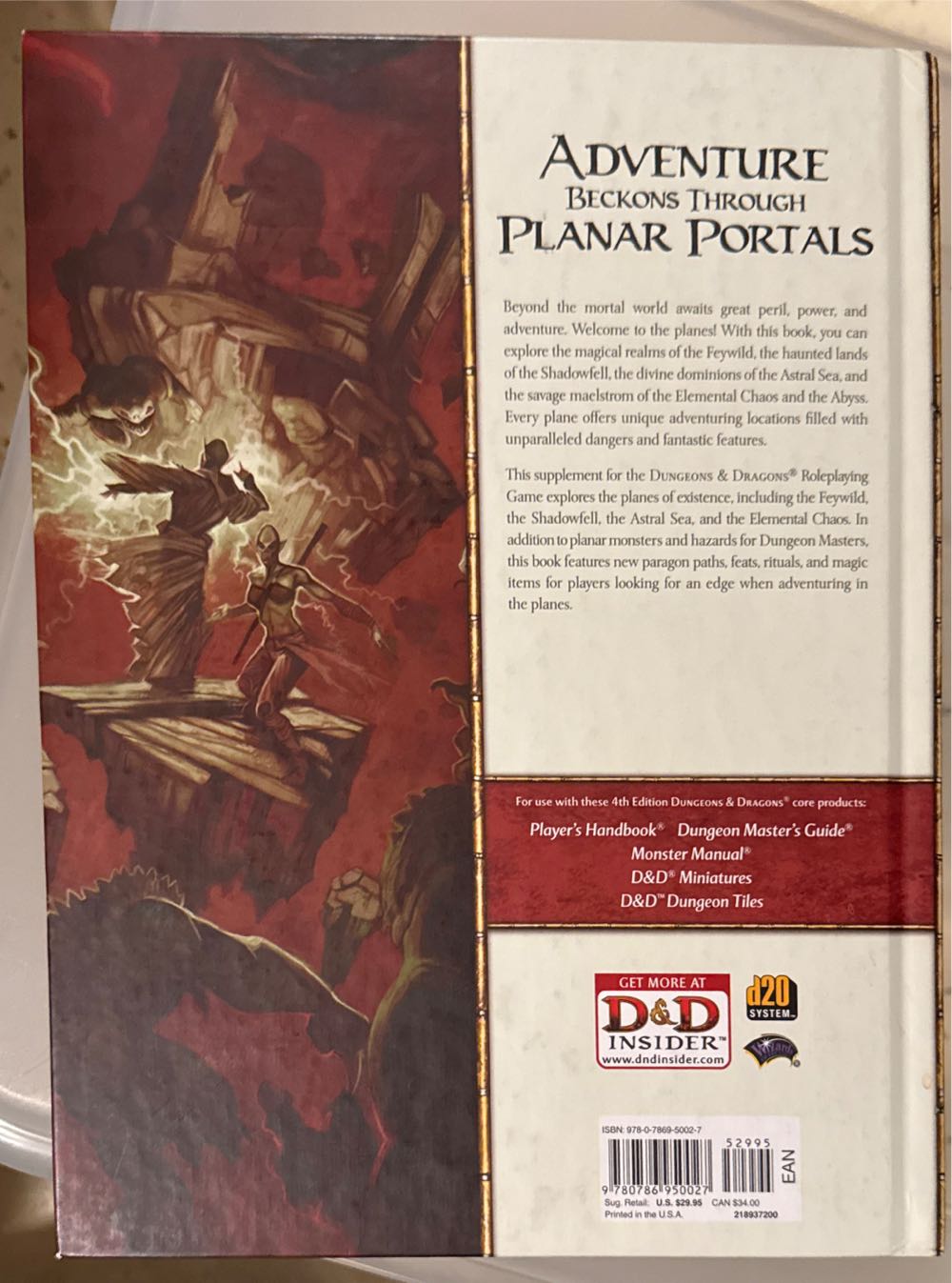 Manual Of The Planes - Cordell/Jeff, Grubb/Dave Noonan Bruce R. (Wizzards Of The Coast, LLC - Hardcover) book collectible [Barcode 9780786950027] - Main Image 2
