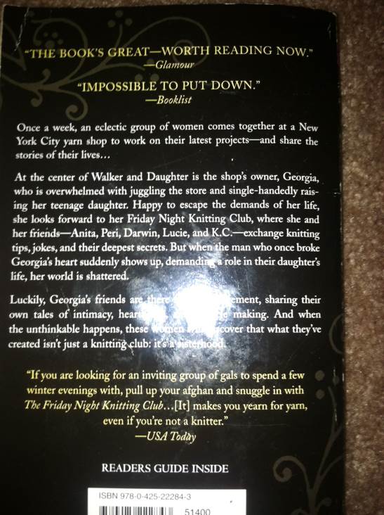 The Friday Night Knitting Club  book collectible [Barcode 9780425222843] - Main Image 2