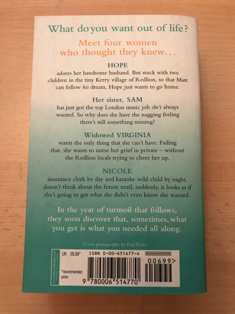What She Wants - Cathy Kelly (- Paperback) book collectible [Barcode 9780006514770] - Main Image 2