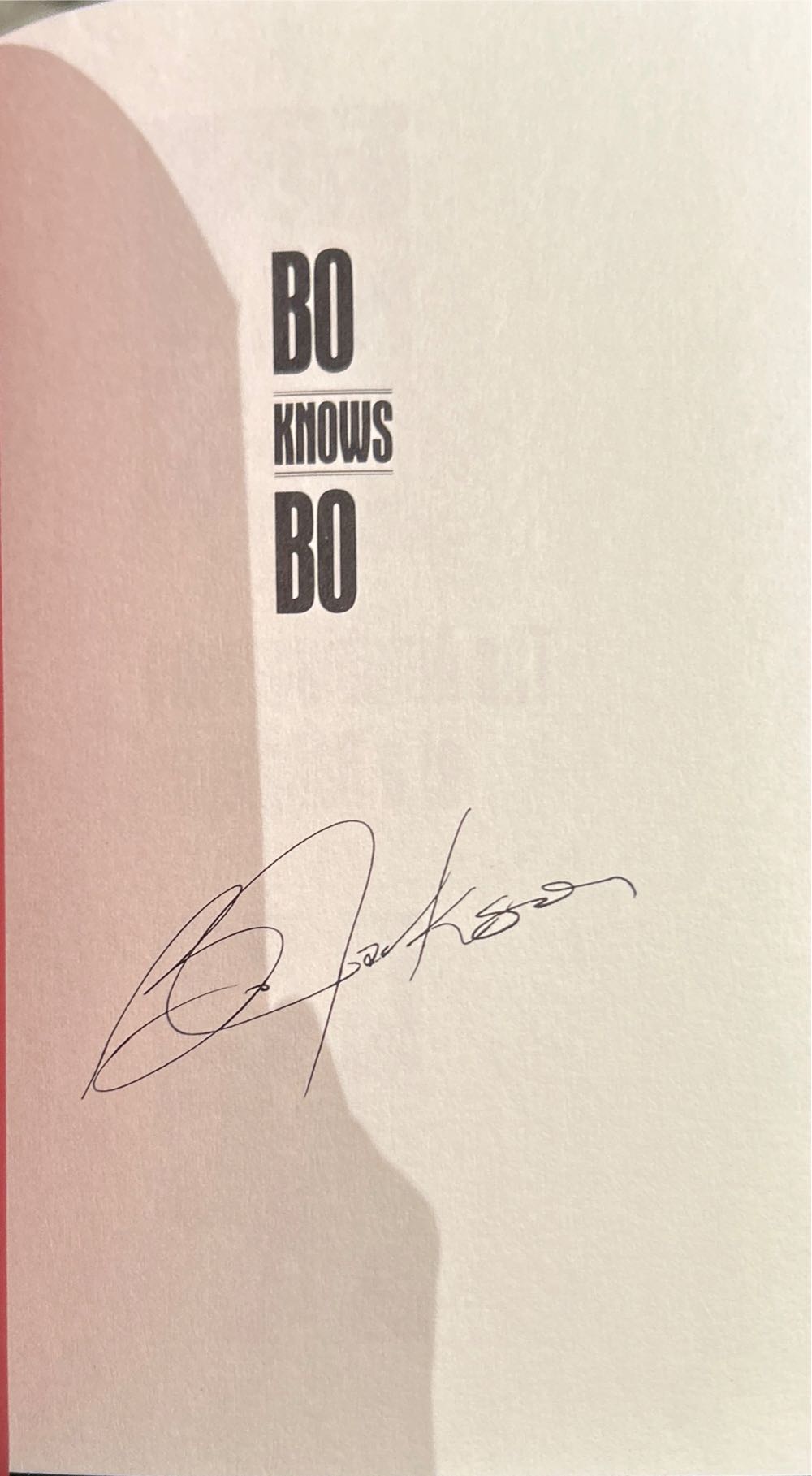 Bo Knows Bo - Bo Jackson (Doubleday Books - Hardcover) book collectible [Barcode 9780385416207] - Main Image 3