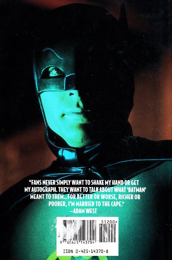 Back to the Batcave - Adam West (Berkley Trade - Paperback) book collectible [Barcode 9780425143704] - Main Image 2