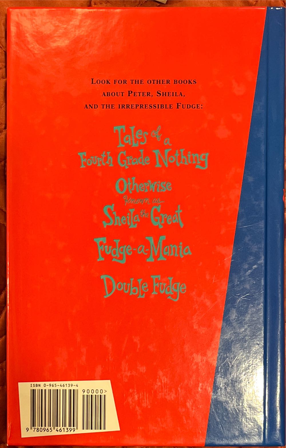 Superfudge - Judy Blume (E. P. Dutton - Hardcover) book collectible [Barcode 9780965461399] - Main Image 2