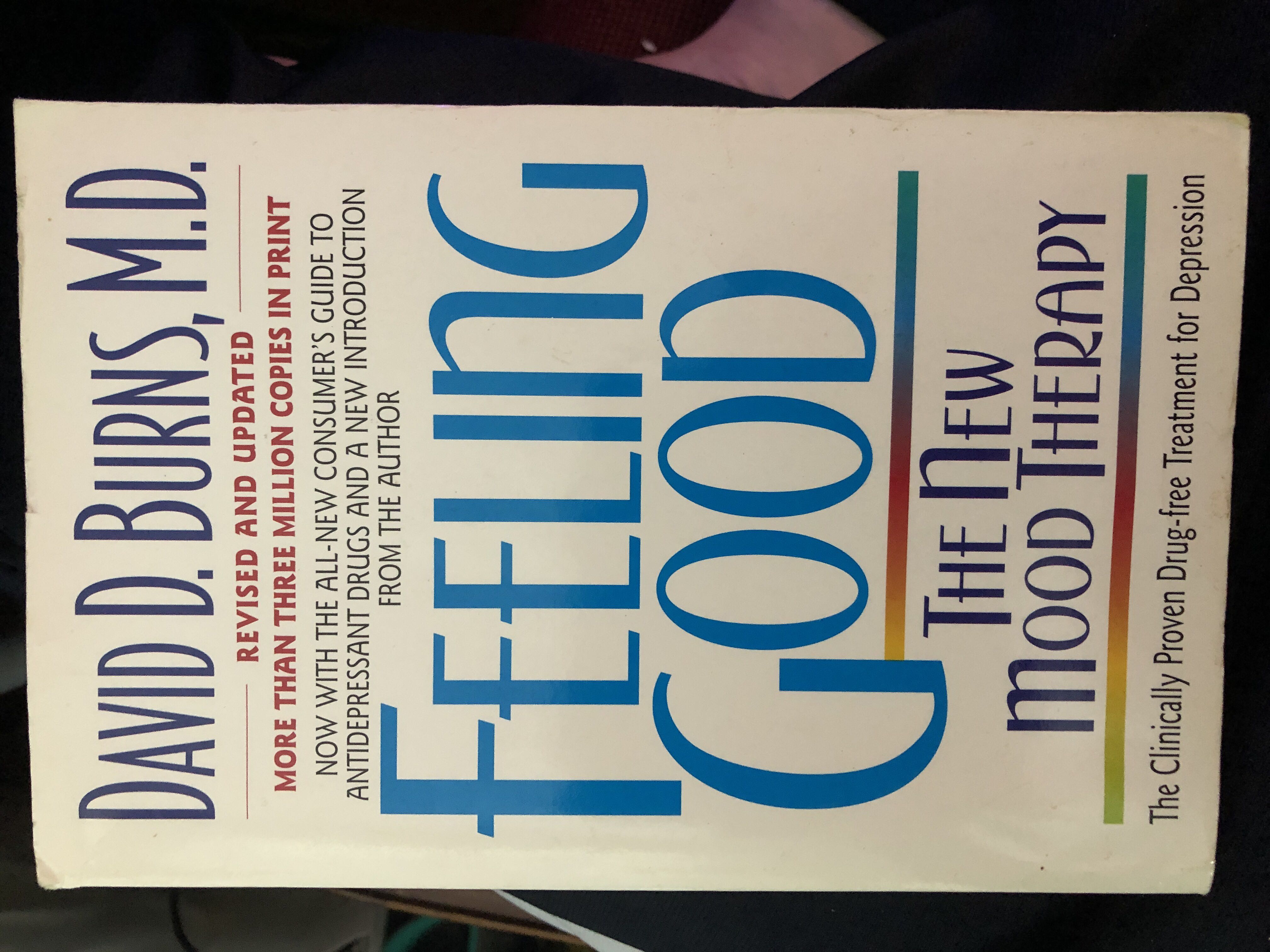 Feeling Good: The New Mood Therapy, by Burns - David D Burns (Signet - Paperback) book collectible [Barcode 9780380731763] - Main Image 2